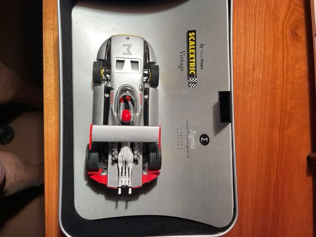 Coche Scalextric Vintage Corvette Edición Limitada