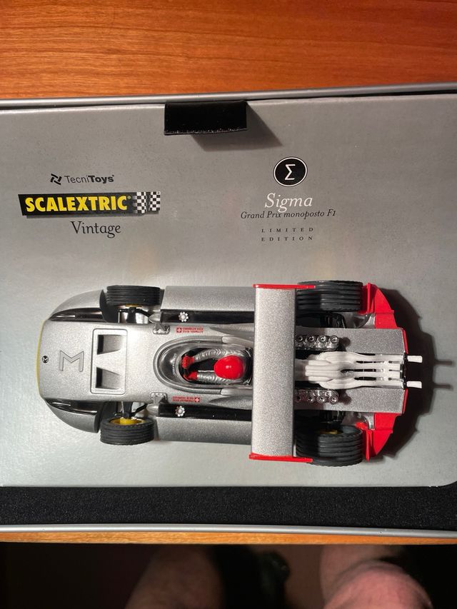 Coche Scalextric Vintage Corvette Edición Limitada