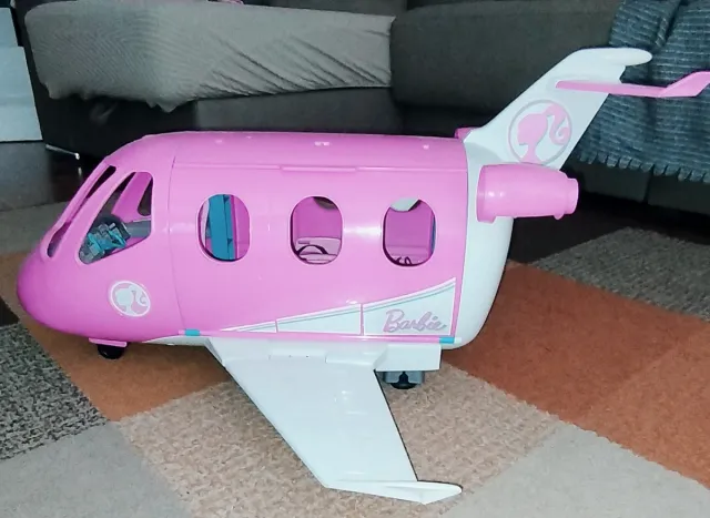 Avión Barbie Rosa