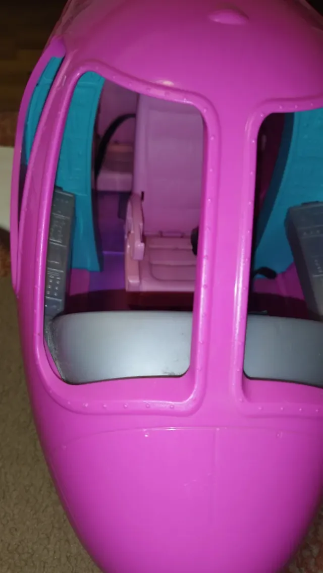 Avión Barbie Rosa