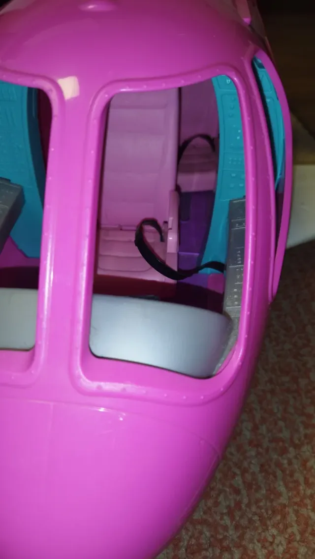 Avión Barbie Rosa