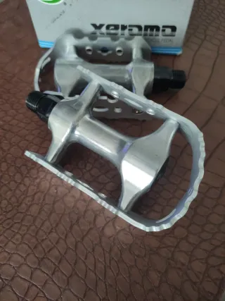 Pedales Bicicleta Xeromo Aluminio Nuevos..sin usar