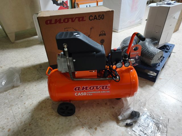 Compresor de aire Anova CA50 50L 8 Bar