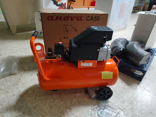 Compresor de aire Anova CA50 50L 8 Bar
