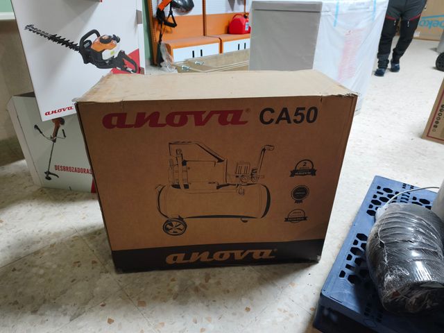Compresor de aire Anova CA50 50L 8 Bar