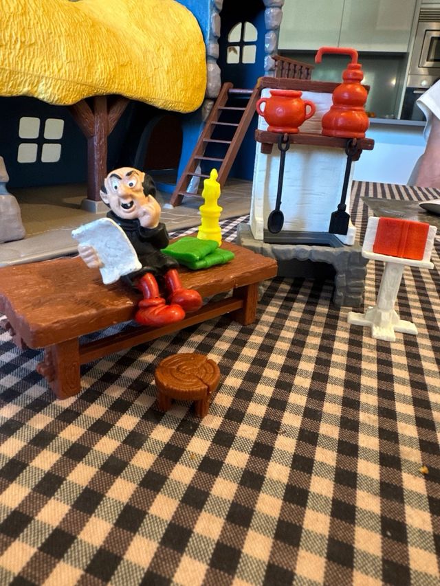 Playset Laboratorio Gargamel Pitufos