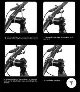 Soporte Tapa Potencia GPS Negro