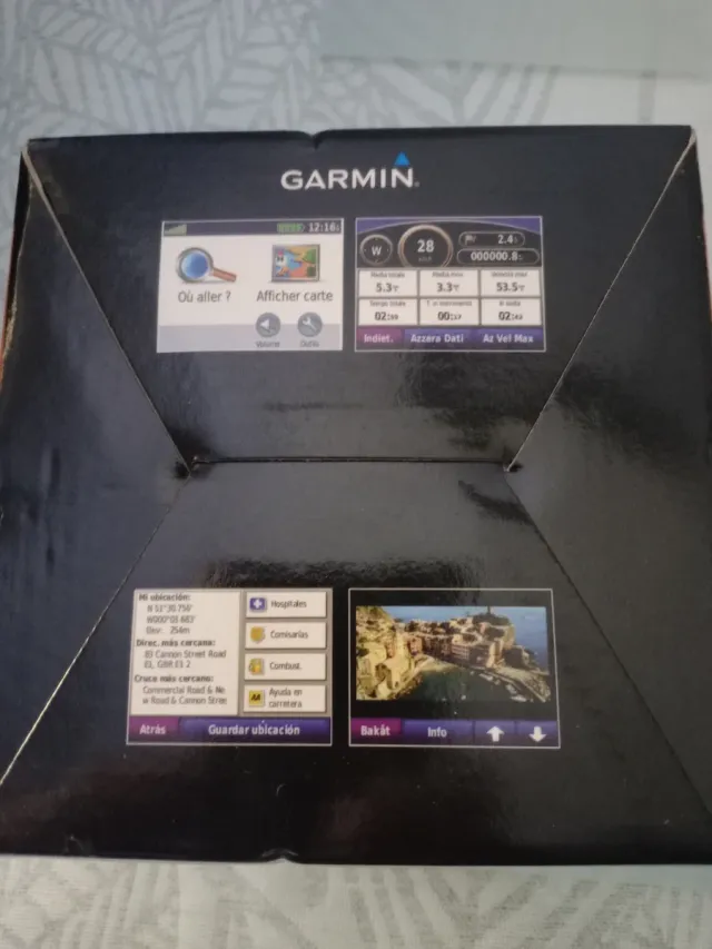 Navegador GPS Garmin nüvi 205