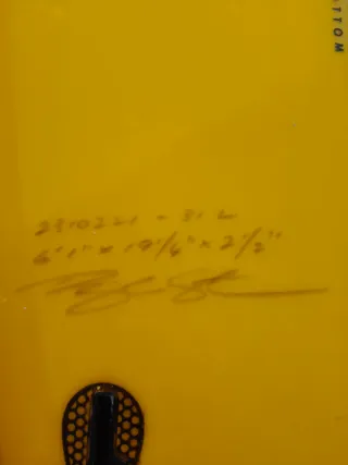 Tabla de surf Dylan Lucas Chumbo 6'1