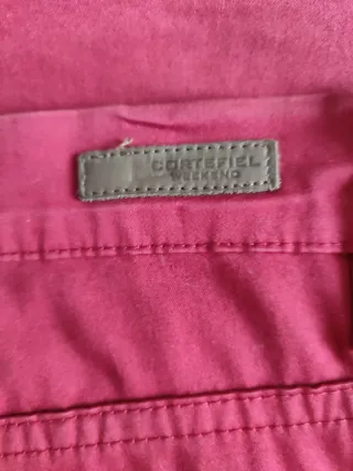 Pantalón vaquero rojo talla 48