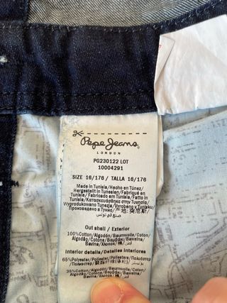 Mono/Peto Pepe Jeans Azul