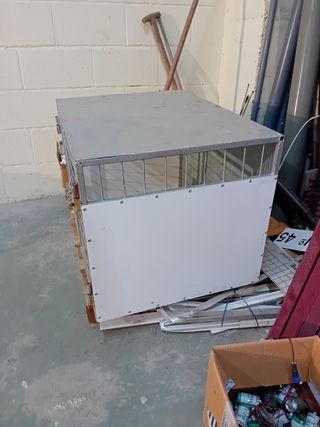 Jaula para perros metálica