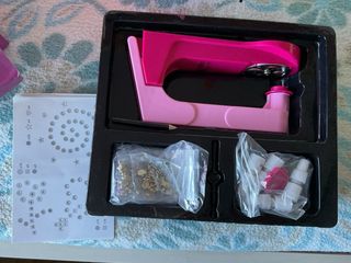 Juego de manualidades con diamantes