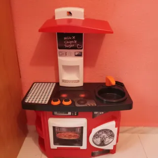 Cocina de Juguete Roja