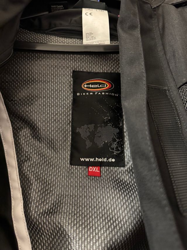 Chaqueta Moto Mujer Held Negra Talla XL (L)