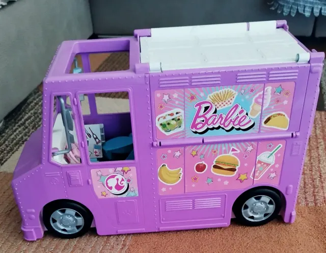 Barbie Hamburguesería Camión Comida