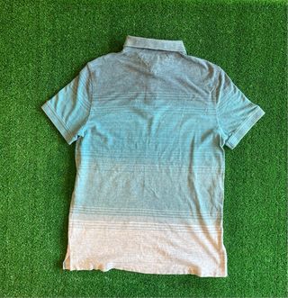 Polo Tommy Hilfiger Azul y Beige