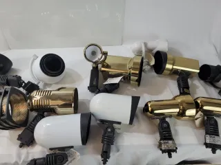 Recambios Iluminación Marca FASE nuevos Oro/Blanco