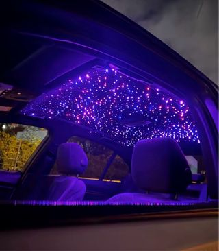 Techo estrellado para coche