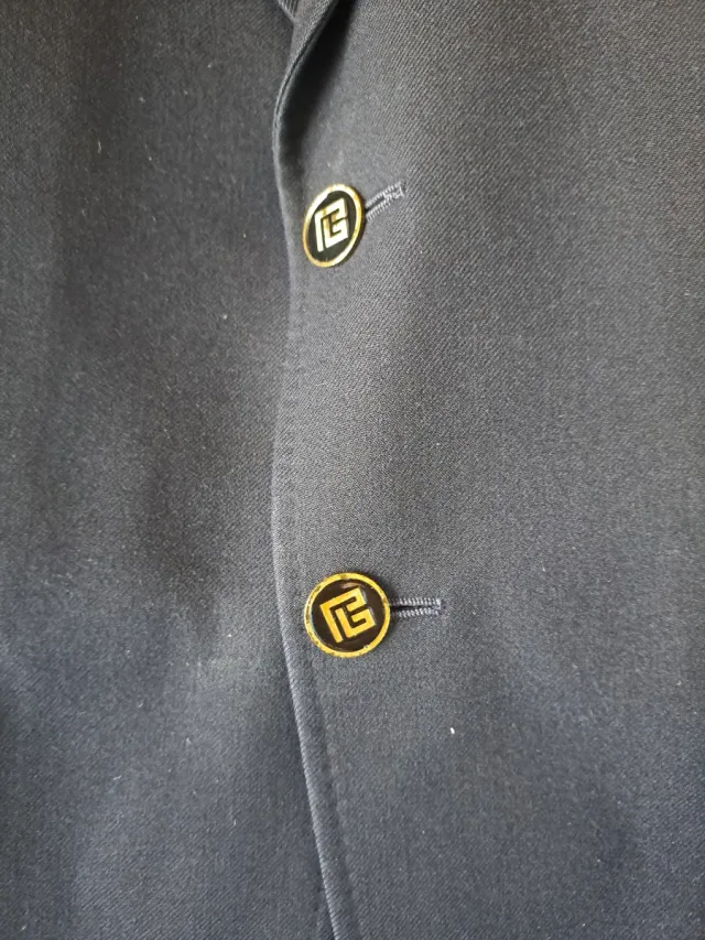 Chaqueta Pierre Balmain Vintage Hombre Azul