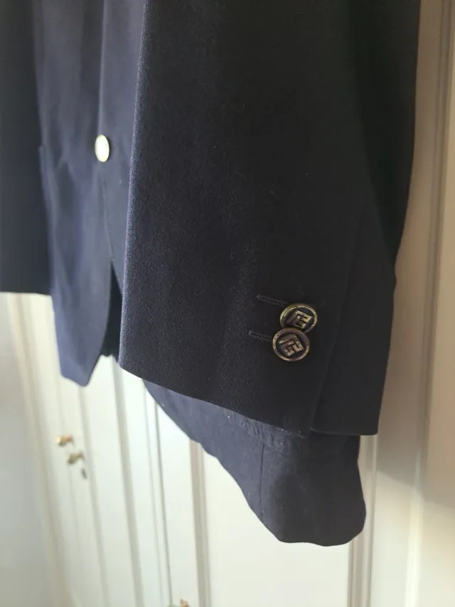 Chaqueta Pierre Balmain Vintage Hombre Azul