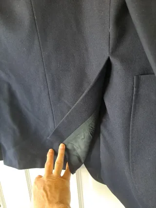 Chaqueta Pierre Balmain Vintage Hombre Azul