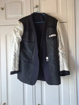 Chaqueta Pierre Balmain Vintage Hombre Azul