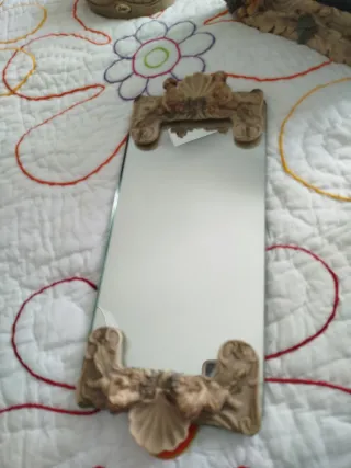 Juego tocador italiano figuras querubines