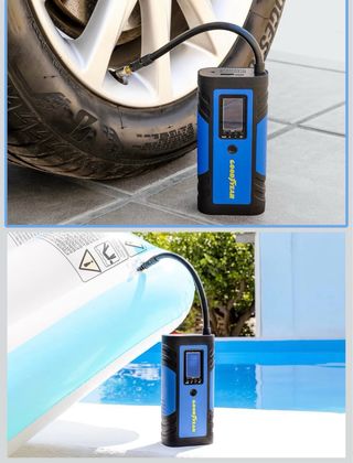 Compresor Digital Portátil Goodyear 150 PSI