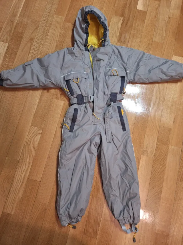 Mono de esquí infantil gris talla 5