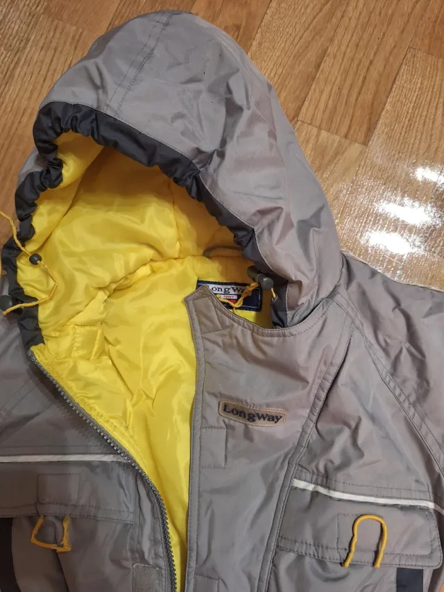 Mono de esquí infantil gris talla 5