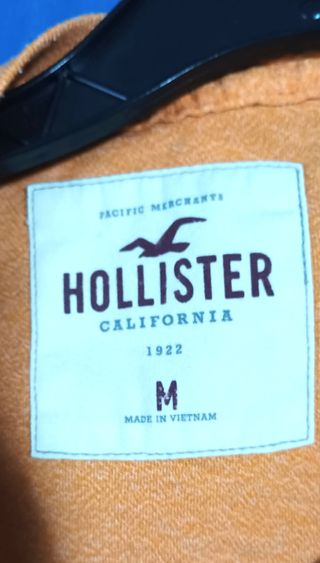 Camiseta Hollister Naranja