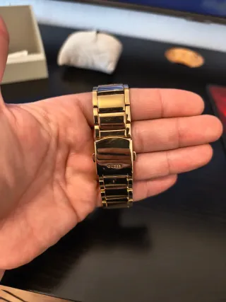 Reloj hombre Guess gold nuevo