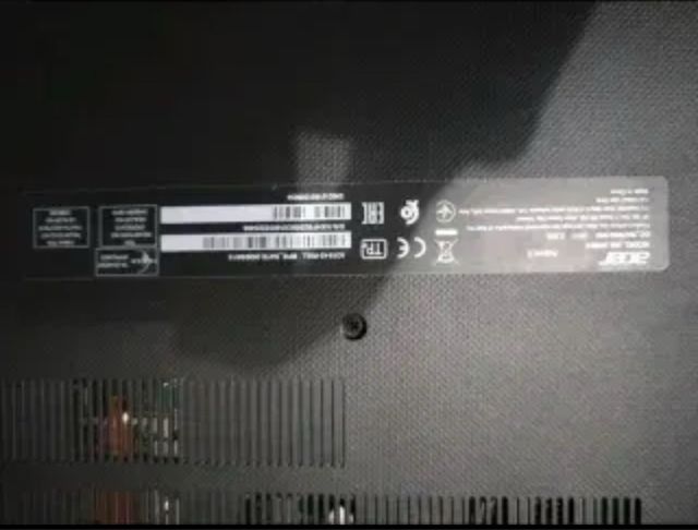 Ordenador portátil Acer negro