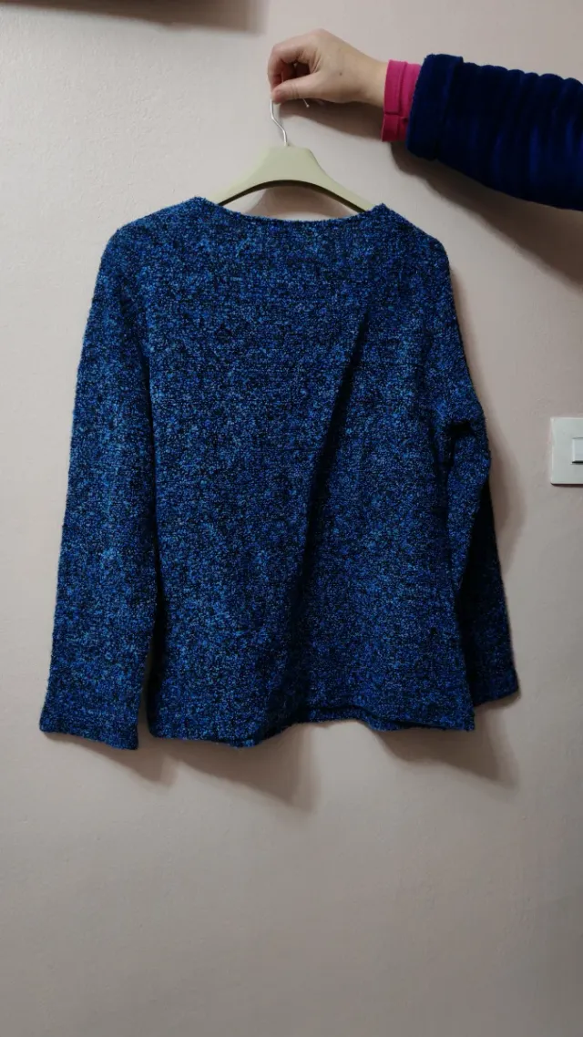 Jersey Valentine fashion azul/negro Talla L