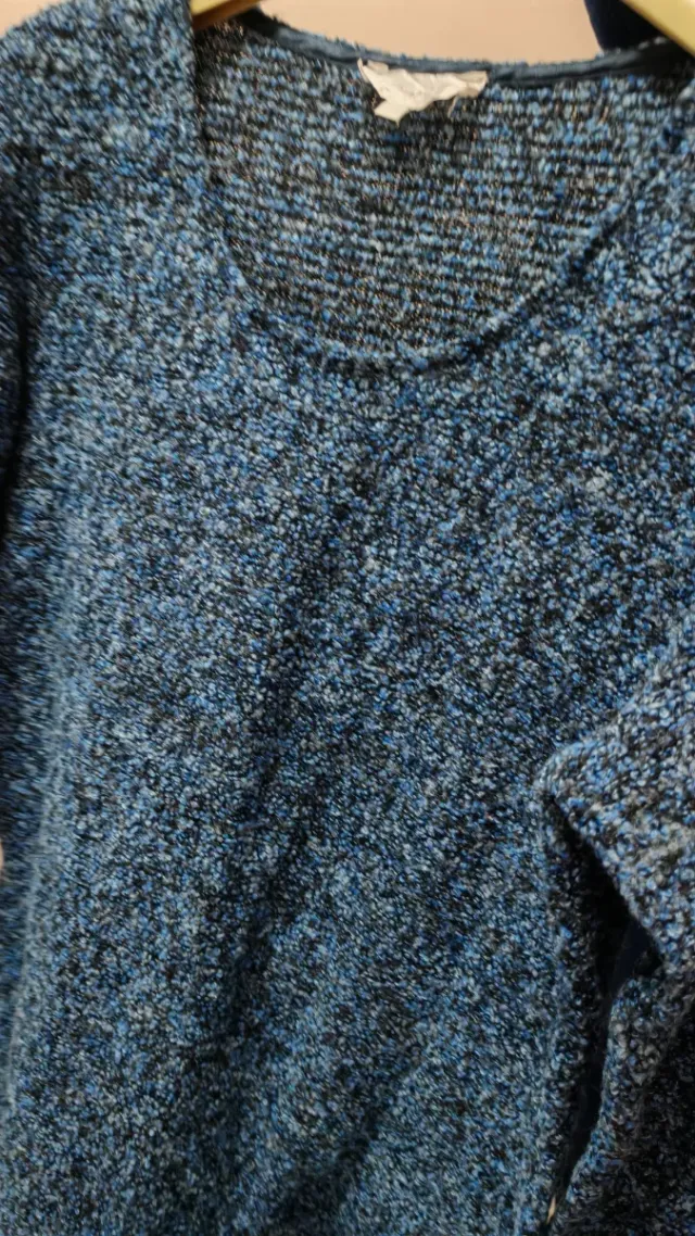 Jersey Valentine fashion azul/negro Talla L