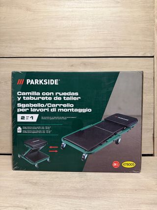 PARKSIDE Camilla/Taburete Taller 2 en 1