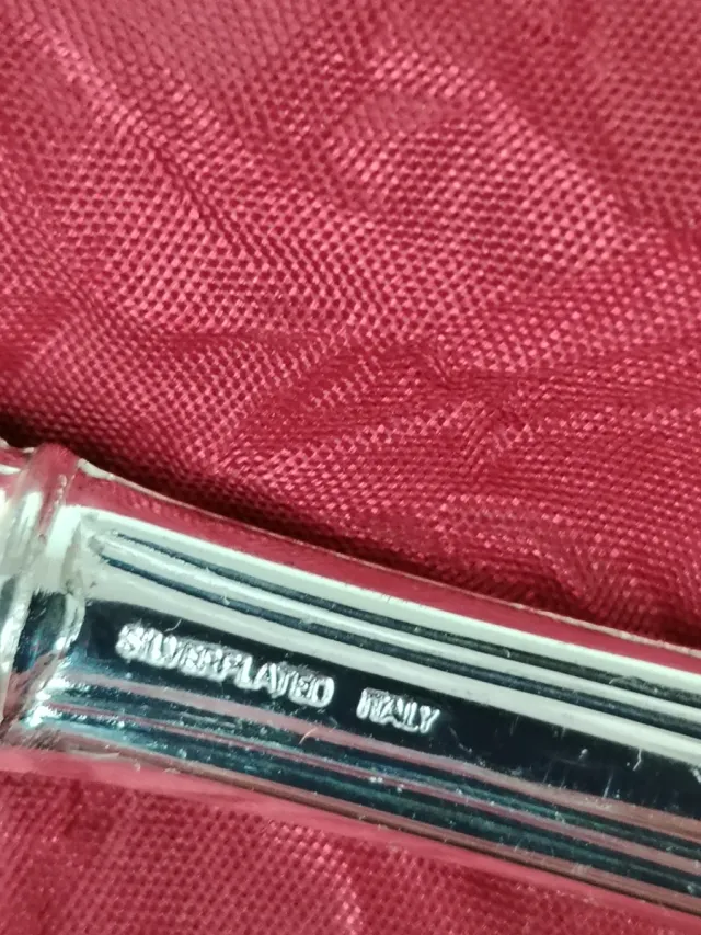 Apri scatola placcato argento