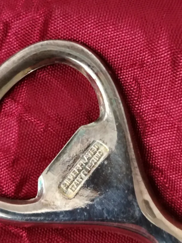 Apri scatola placcato argento