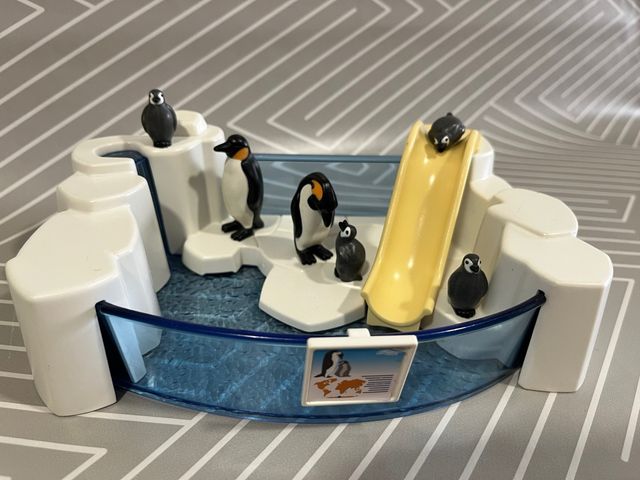 Lote Acuario Pingüinos Playmobil