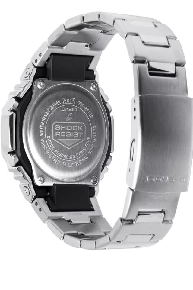 Reloj G-Shock Casio Naranja y Plateado