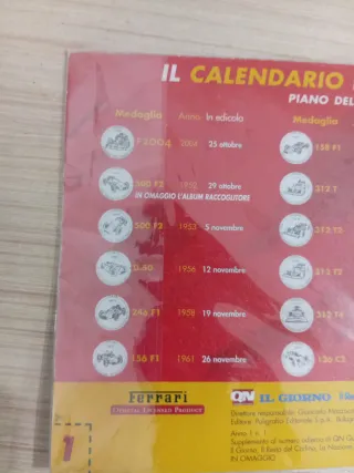 Moneta Ferrari Campione del Mondo 2004