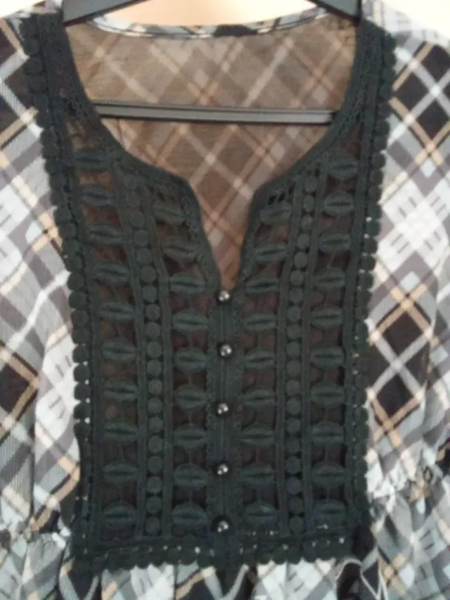 Vestido estampado mujer