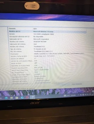 Portatile Acer TravelMate P253