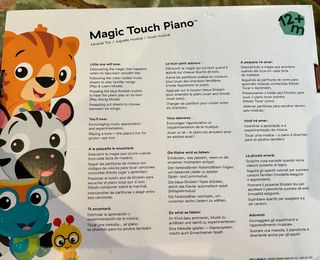 Piano Mágico Hape Baby Einstein