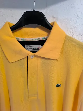 Polo Lacoste Amarillo