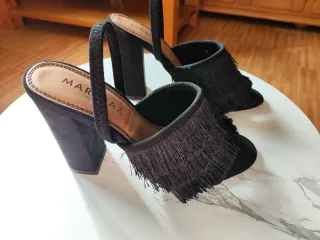 Lote Sandalias y Botines Talla 37 Doradas