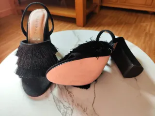 Lote Sandalias y Botines Talla 37 Doradas