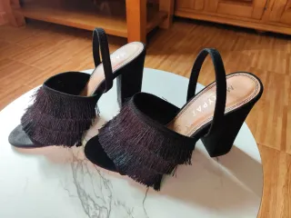 Lote Sandalias y Botines Talla 37 Doradas