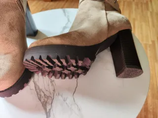 Lote Sandalias y Botines Talla 37 Doradas